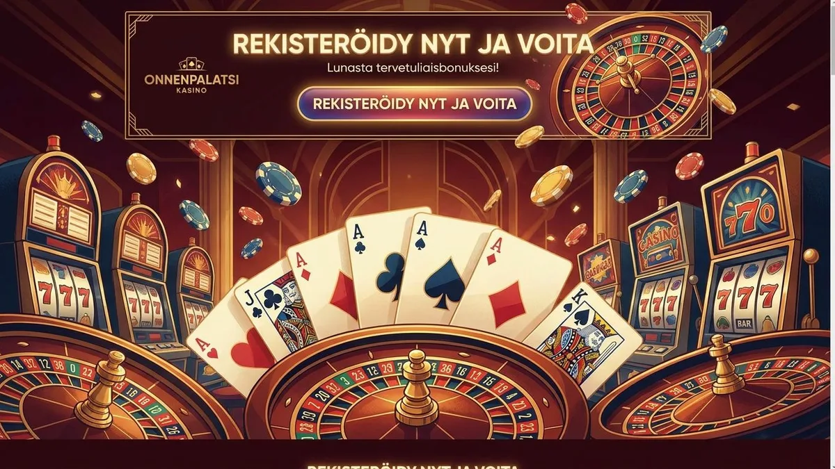 Rekisteröidy bonuksen kanssa